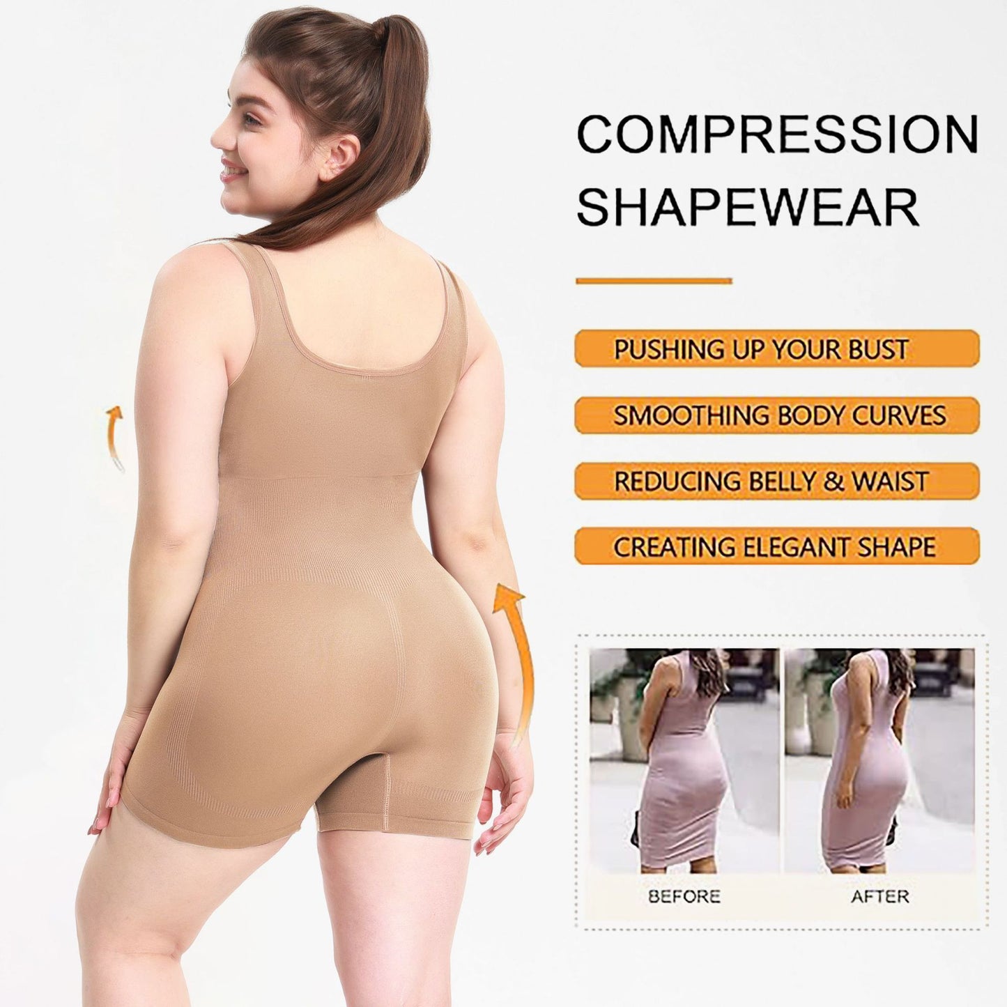 Women's Full Body SNATCHED Shapewear
